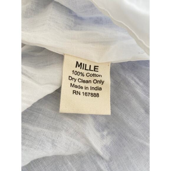 MILLE Garden Cotton Midi Smocked Sundress Condesa Floral Blue Tuckernuck NEW - Picture 13 of 14